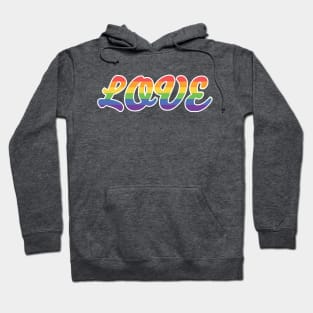 LOVE Gay LGTBQ Pride Shirt Hoodie